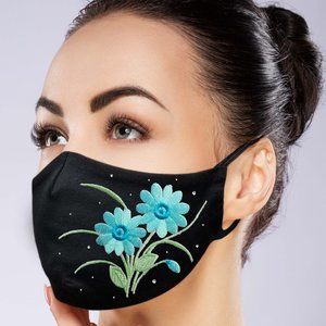 Daisy Face Mask w/ filter pocket
